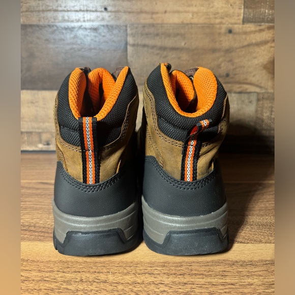 HYTEST K13562 Men's Brown, Comp Toe, EH, Met Guard, PR, Waterproof SZ 13W - Picture 6 of 10